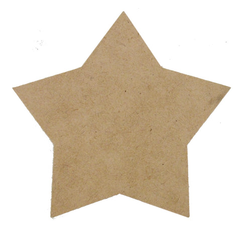 Boyle Craft 5 Point Star Coaster 113mm, MDF for DIY Painting & Decorating