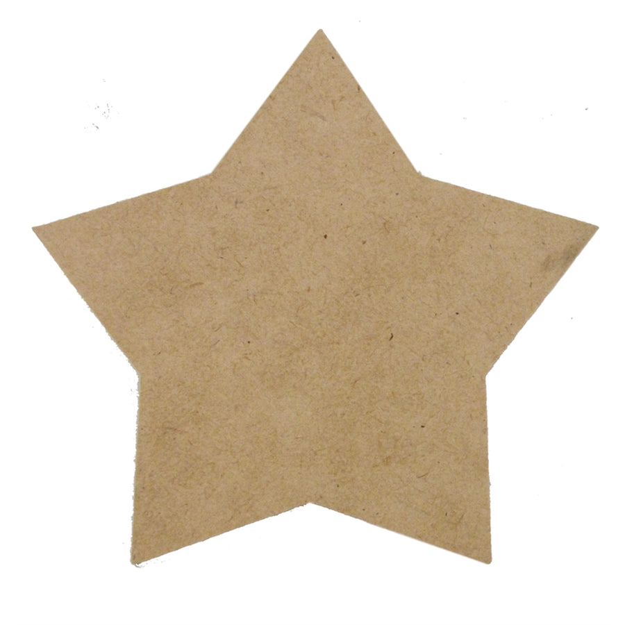 Boyle Craft 5 Point Star Coaster 113mm, MDF for DIY Painting & Decorating