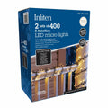Twin Pack Warm White Micro LED Light Strings, 800 Bulbs on Green Wire with 8 Effects by Inliten — image 3