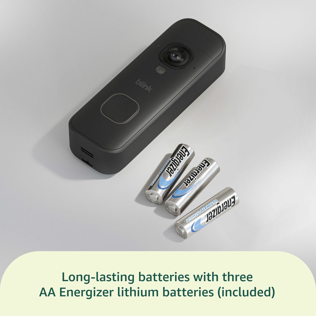 Smart Home Security Starter Kit: 2K Video Doorbell Plus Plug-In Camera by Blink, Black B0H2XCV2FJ — image 2