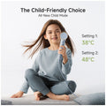 Compact Travel Hair Dryer with Child Mode and Magnetic Nozzle in Blue, Laifen Mini 1HD31SAUBE001 — image 4
