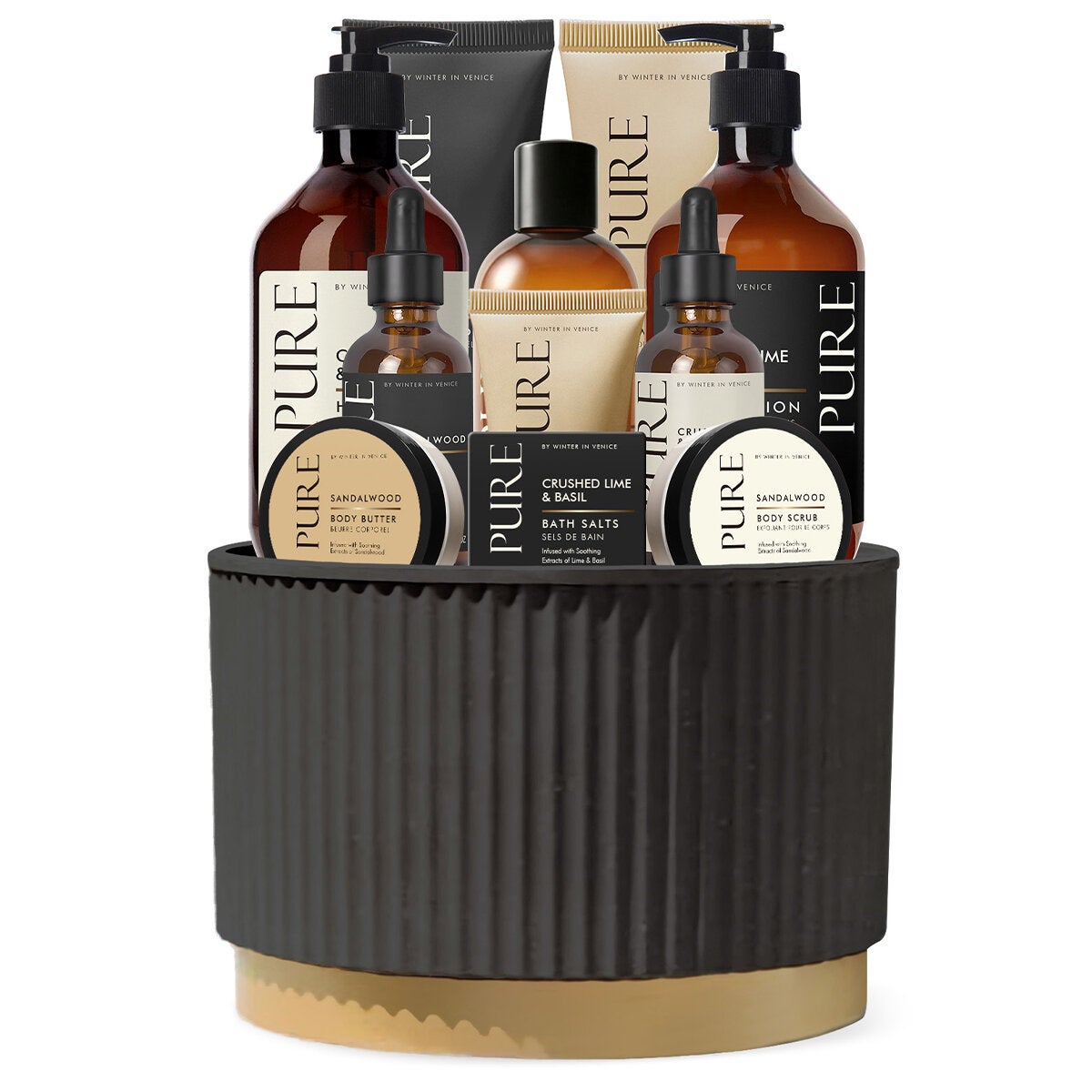 Pampering 11-Piece Bath Collection with Hand Wash, Bubble Bath and Reusable Planter Pot by Winter In Venice — image 2