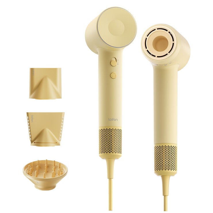 Laifen Yellow SE 2 Ionic Blow Dryer 1400W Fast Drying with Child Mode — image 2