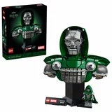 LEGO Marvel 76345 Doctor Doom Collectible Bust for Adults, 379 Piece Display Model — image 7