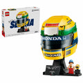LEGO Ayrton Senna Racing Helmet 43024 Display Model, 931 Piece F1 Collectible Kit — image 5