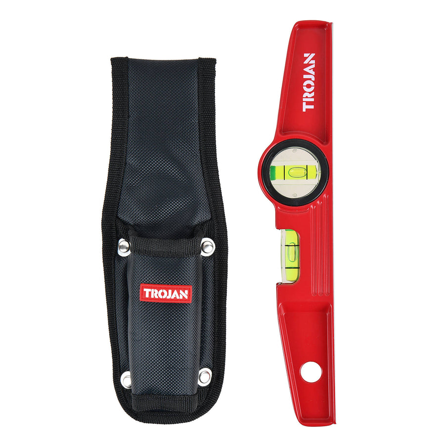 Trojan 250mm Torpedo Level with Carry Pouch