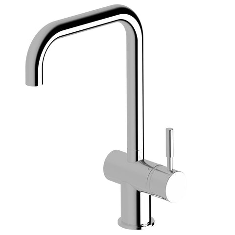 Sussex Taps Voda Square Neck Mixer Tap - Chrome, 4 Star Water Rating, All Brass - VSMQ