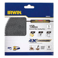 Irwin Orbital Sanding Disc - 150mm - Silicon Carbide - 80 Grit - 5 Pack - SuperSaverAU - view 1