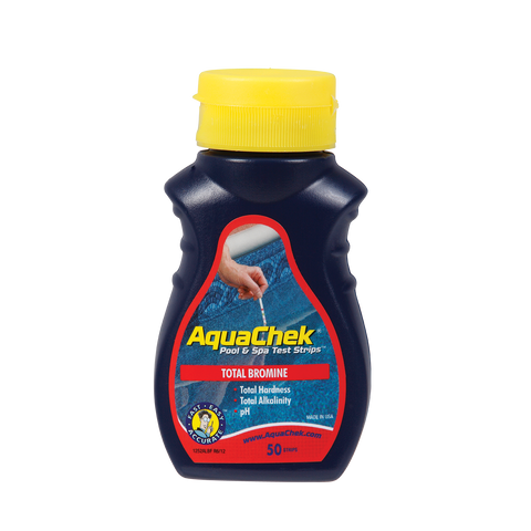 AquaChek Total Bromine Spa Test Strips 50 Pack