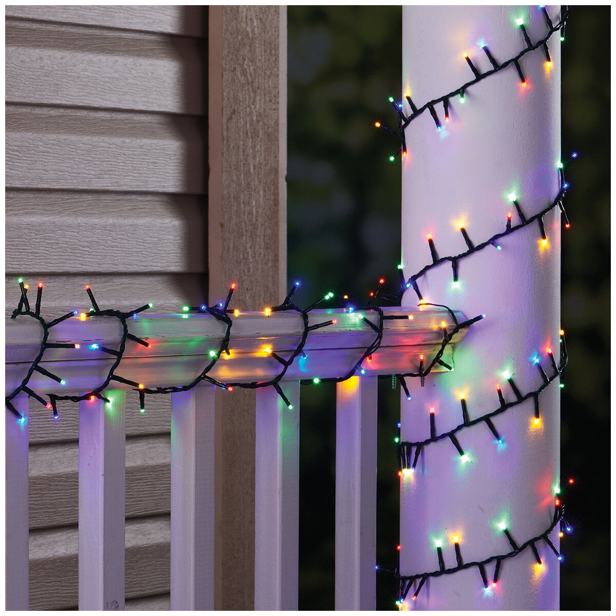 Multicoloured Micro LED String Lights for Indoor and Outdoor Use, Twin Pack, 400 Bulbs Each, by Inliten