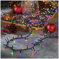 Multicoloured Micro LED String Lights for Indoor and Outdoor Use, Twin Pack, 400 Bulbs Each, by Inliten — image 2