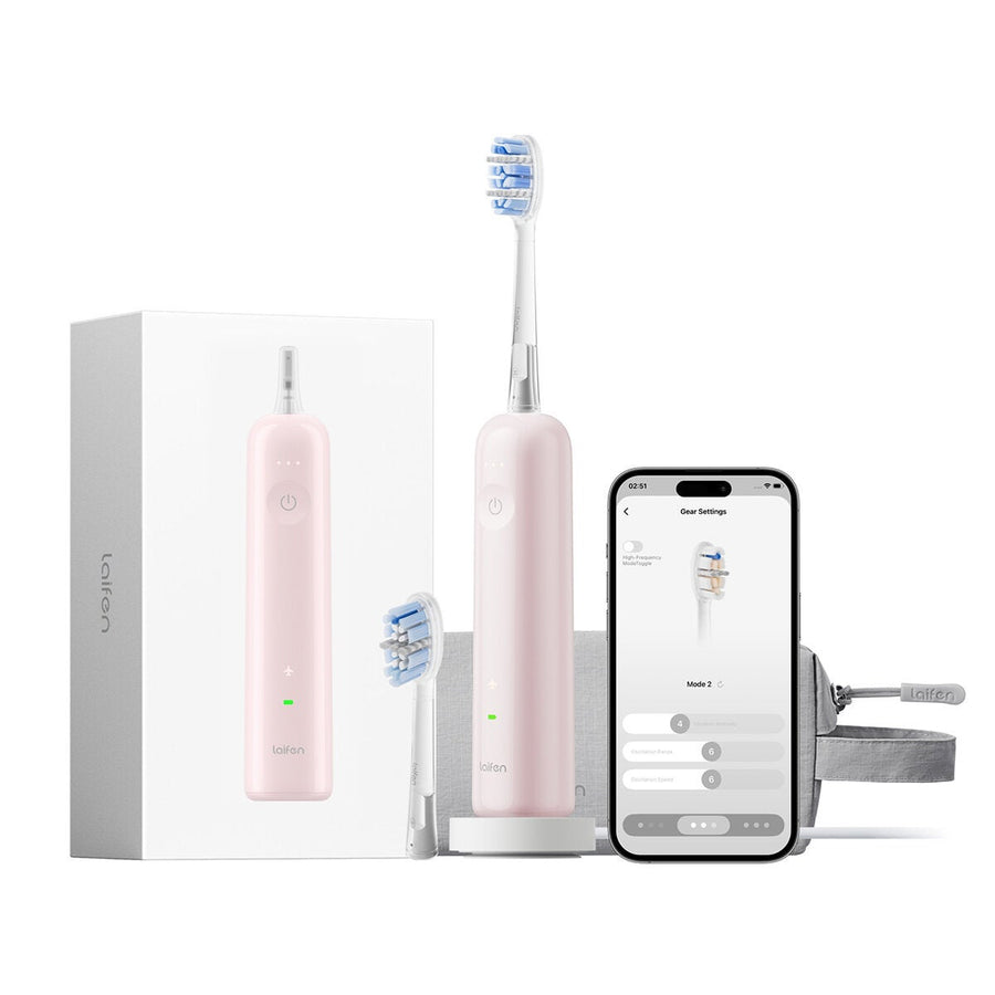 Sonic Toothbrush with Smart Pressure Sensor, App Control and Wireless Charging by Laifen Wave Pro 1TB92PXXPK002