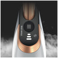 Shark SteamSpot steam mop - white, chemical-free, 3 adjustable steam levels, Steam Blaster - S2001