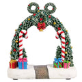 Illuminated Christmas Village Display Featuring Mickey and Friends, Hand-Crafted 13 Piece Set by Disney — image 4