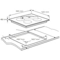 Westinghouse 60cm Powerlite 4 Zone Induction Cooktop - PowerBoost, Pause, Hob2Hood - WHI642BE
