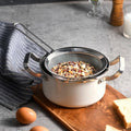 Fine Mesh Kitchen Sieve Set of Three for Pasta, Rice and Noodles in 18/8 Stainless Steel by MIU — image 3
