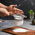 Fine Mesh Kitchen Sieve Set of Three for Pasta, Rice and Noodles in 18/8 Stainless Steel by MIU — image 4