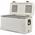 Extra Large Wheeled Esky with Lid Access Hatch and Hose-Compatible Drain Plug, 142 Litre Igloo MaxCold XL