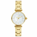 Gold-Tone Ladies Analogue Watch with Pearlescent Dial and Japanese Movement, JAG Portland J2923A