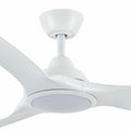 Quiet 33W DC Ceiling Fan with Adjustable Colour LED Light and Phone Control, Martec Impact — image 5