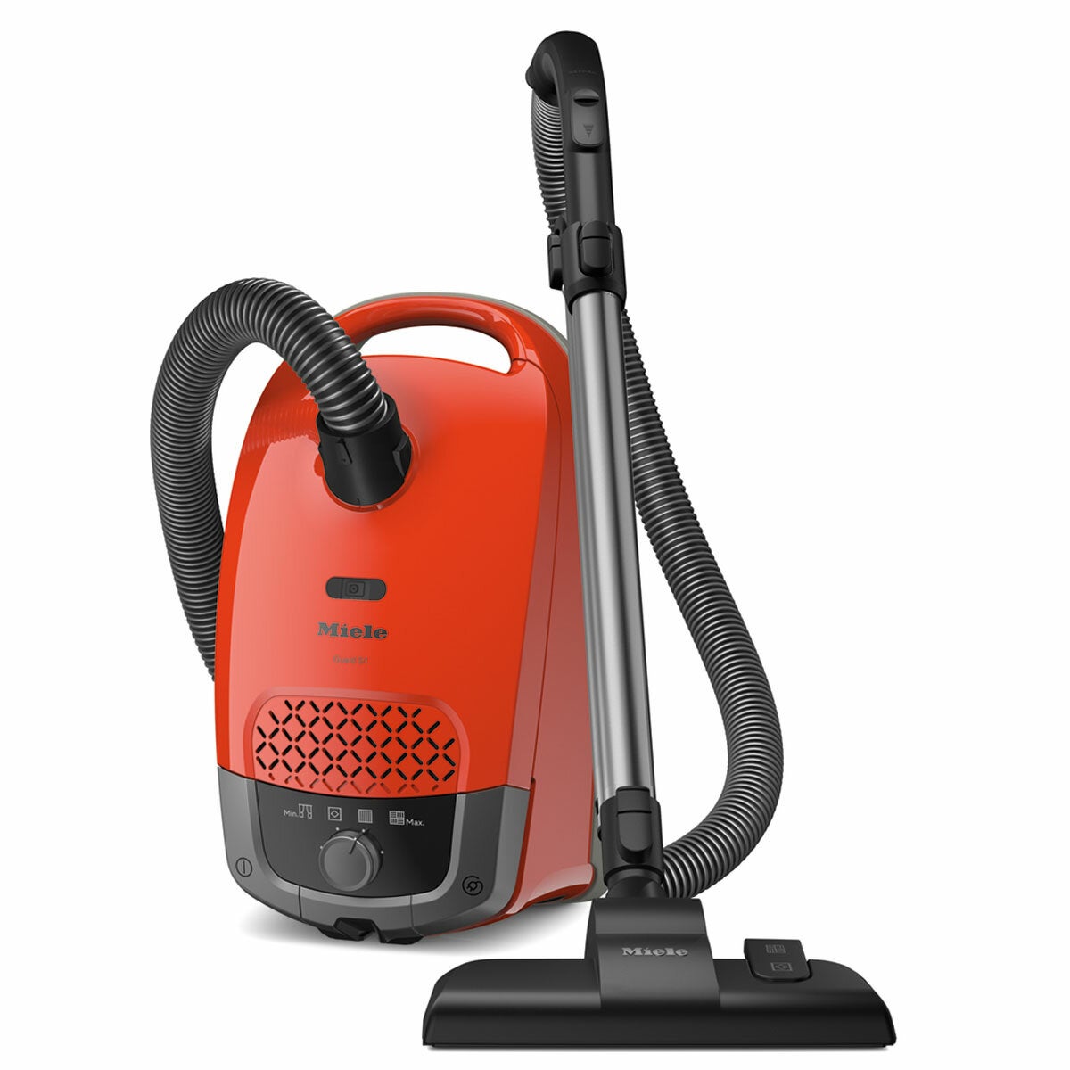 Compact Bagged Vacuum for Allergy-Aware Homes, Sensitive Choice Approved, Miele Guard S1 Junior Terra Red
