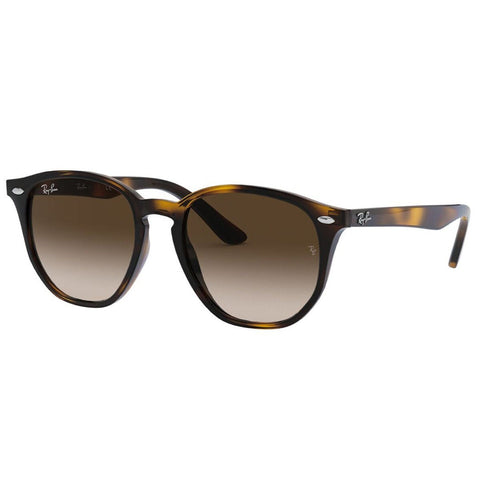 Kids' Havana Sunglasses with Brown Gradient Lenses, Plastic Frame by Ray-Ban Jr RJ9070S 152/13
