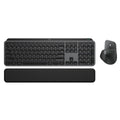 Backlit Full-Size Wireless Keyboard and 8,000 DPI Mouse Set with Palm Rest, Logitech MX Keys S Combo 920-011605