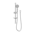 Flexispray Bermuda Rail Shower Chrome, 3 Function, 650mm Rail, 9L/min 3 Star, 100mm Round Head