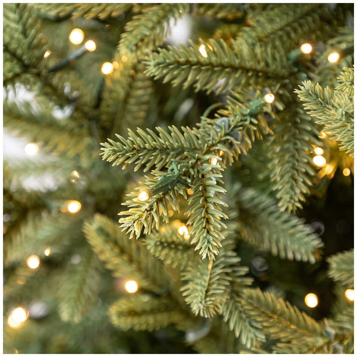Slimline 1.9m Christmas Tree, Pre-Lit with Dimmable Twinkle LEDs, Timer Remote and Topper Branch — image 8