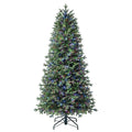 Slimline 1.9m Christmas Tree, Pre-Lit with Dimmable Twinkle LEDs, Timer Remote and Topper Branch — image 5