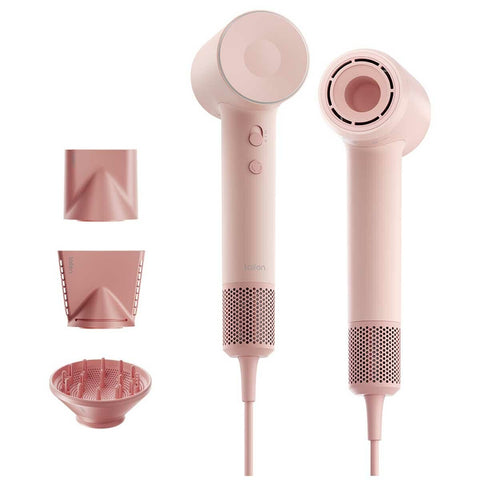 Quiet Ionic Blow Dryer with 108,000 RPM Brushless Motor and Child Mode, Pink Laifen SE 2 1HD13GAUPK001