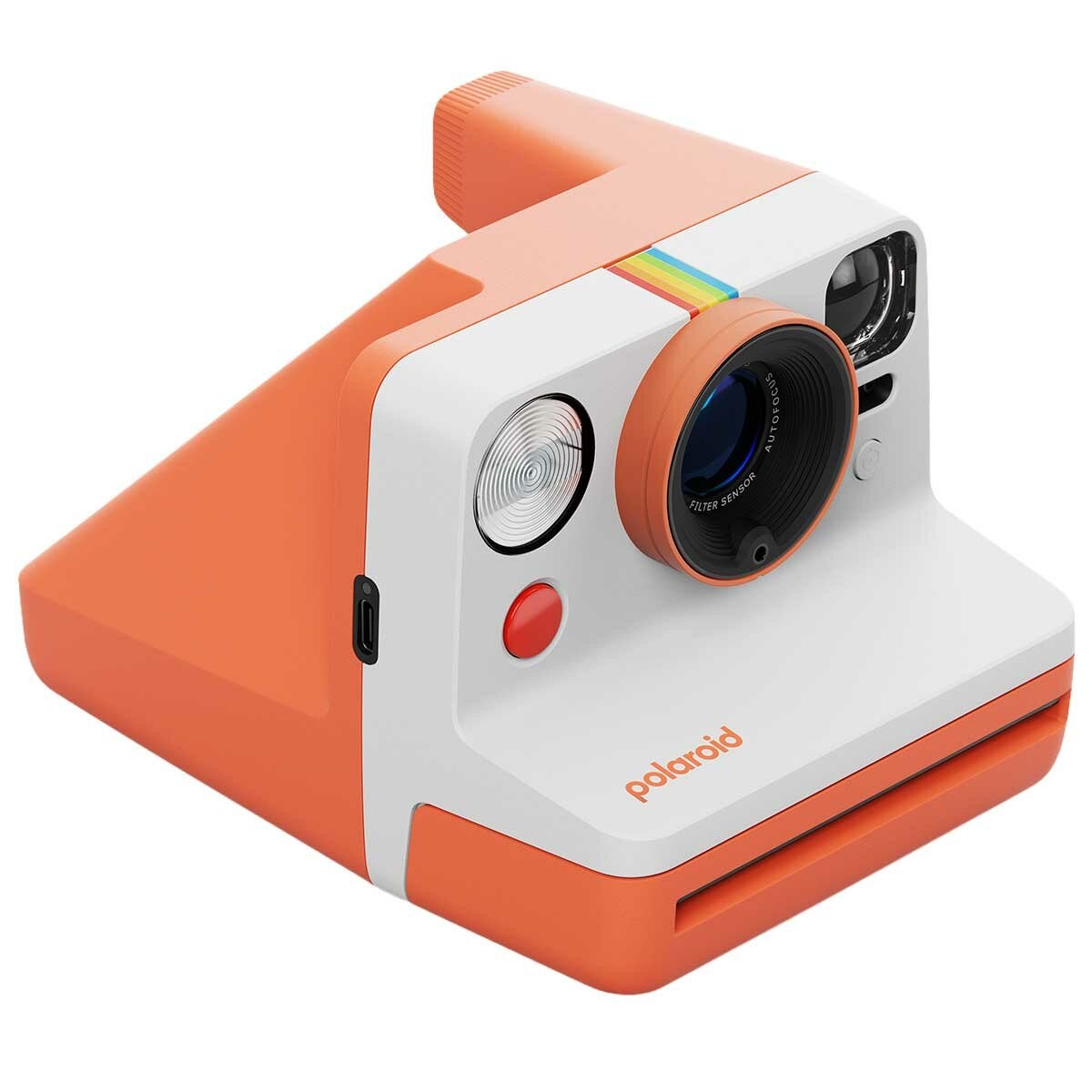 Coral Analogue Instant Film Camera with Two-Lens Autofocus and Built-in Flash, Polaroid Now Gen 3 — image 2