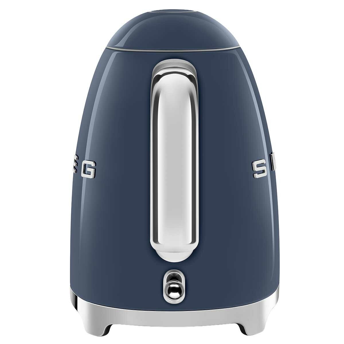 Navy Blue Retro Electric Kettle with 360 Degree Swivel Base and Soft Open Lid, Smeg KLF03NBAU — image 5