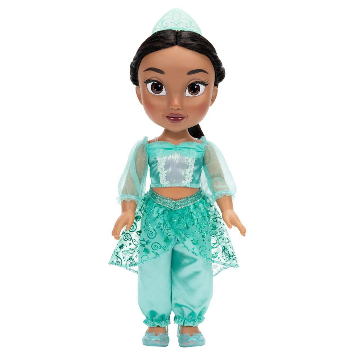 Jasmine Hair Styling Doll Kit with Brush, Clips and Hairbands, Large Disney Princess Doll Assortment — image 2