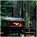 Gozney Dome XL dual fuel pizza oven - black, 16 inch capacity, twin meat probes - GMPOBAU1825