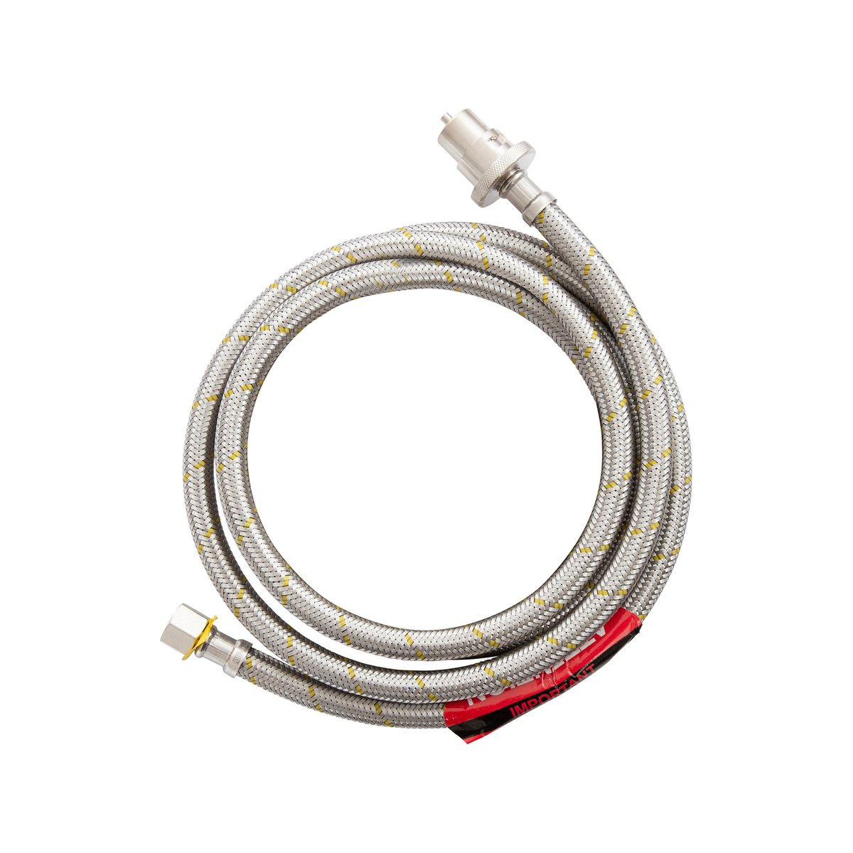 Gasmate Braided Hose 2000mm Bayonet to 5/8” UNF - Durable Gas Connection - SuperSaverAU - view 3
