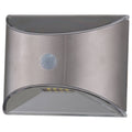 Arlec Solar Wall Light with Motion Sensor - 50 Lumens - Brushed Chrome - 100mm - SuperSaverAU - view 1