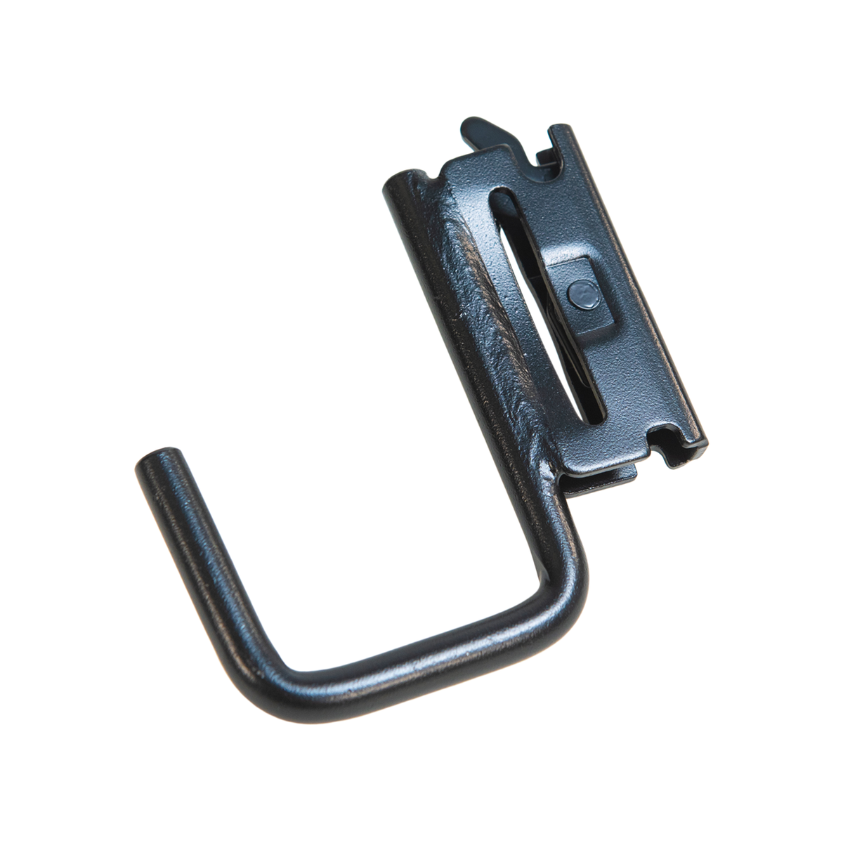 Grunt E Track Fitting W J Hook - Black - 110mm x 13mm x 100mm - 180kg Capacity - SuperSaverAU - view 3