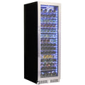 Schmick 135 Bottle Upright Wine Fridge - Black, Triple Glazed Low E Glass, Lockable Door - BD425W
