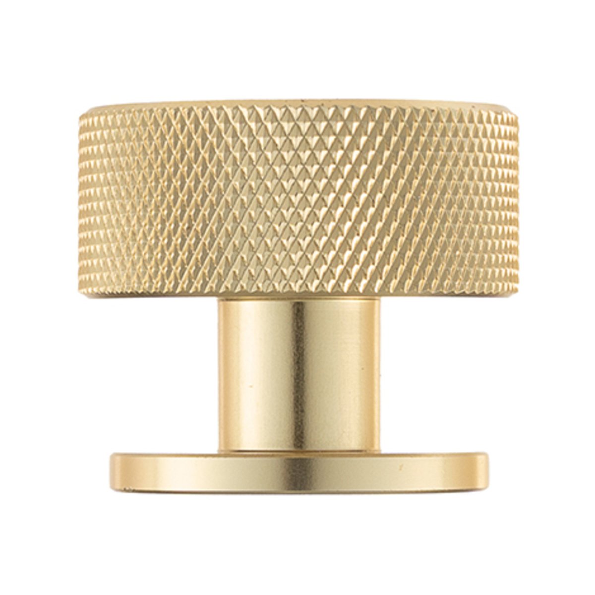 Taskmaster 32mm Knurled Cabinet Knob - Brushed Brass - 1 Pack - Easy Install - SuperSaverAU - view 2