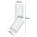 Verve Phoebe 15W Adjustable LED Spotlight 162mm x 205mm - White - Indoor Lighting - SuperSaverAU - view 5