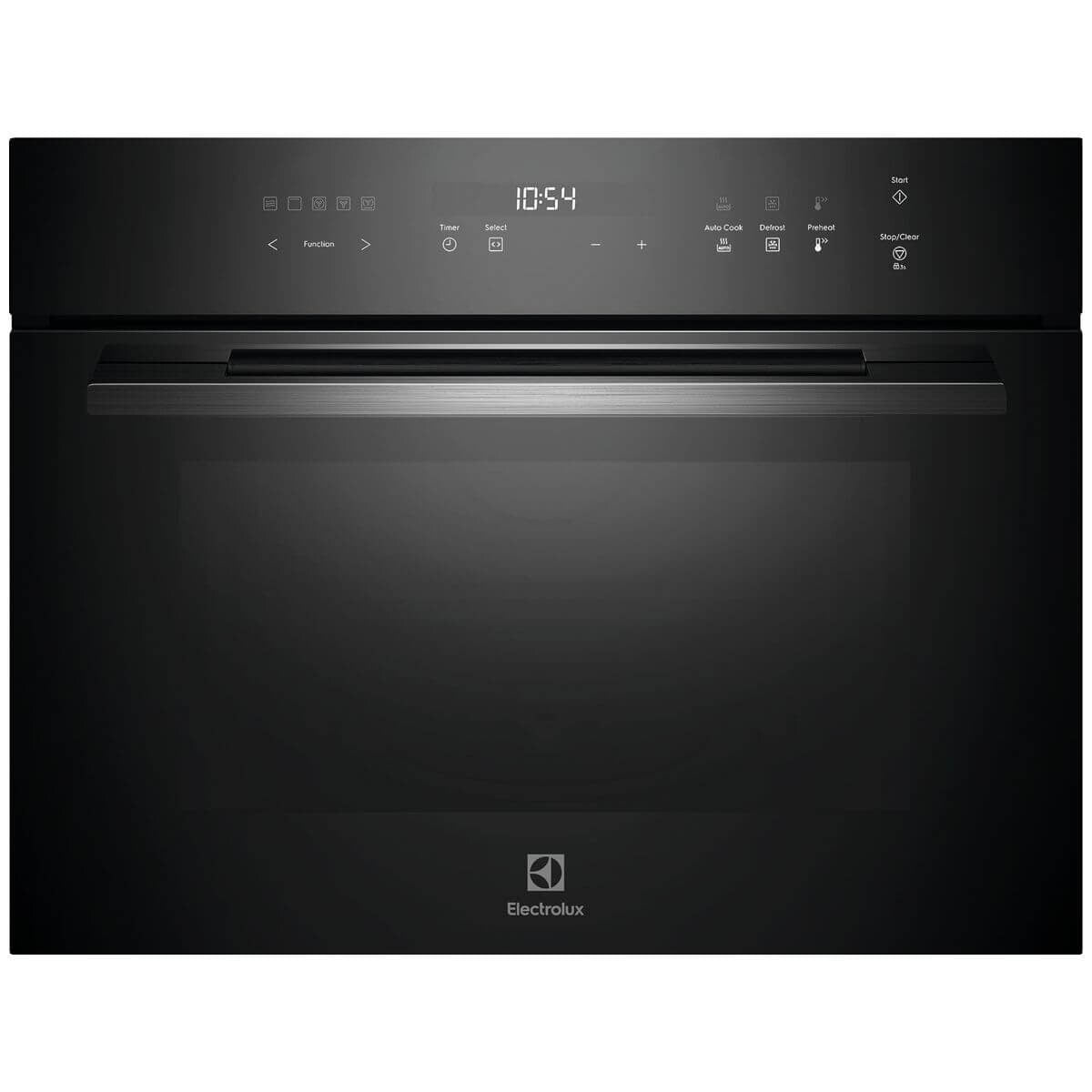 Electrolux 44L Built-In Microwave Oven 900W - Dark Stainless Steel - 13 Auto Programs - EVEM6546DF