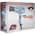 Parlux Advance Light Ionic and Ceramic Hair Dryer 2200W - Red - Ergonomic and Balanced - 150090