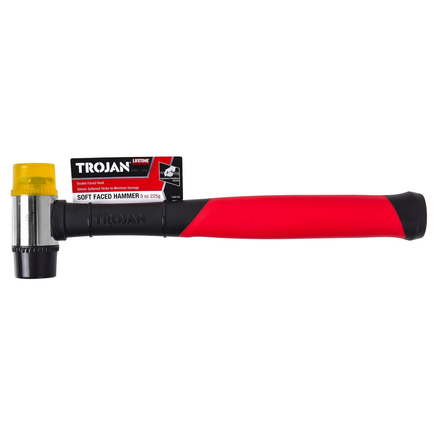 Trojan 8oz (225g) Fibreglass Soft Face Hammer