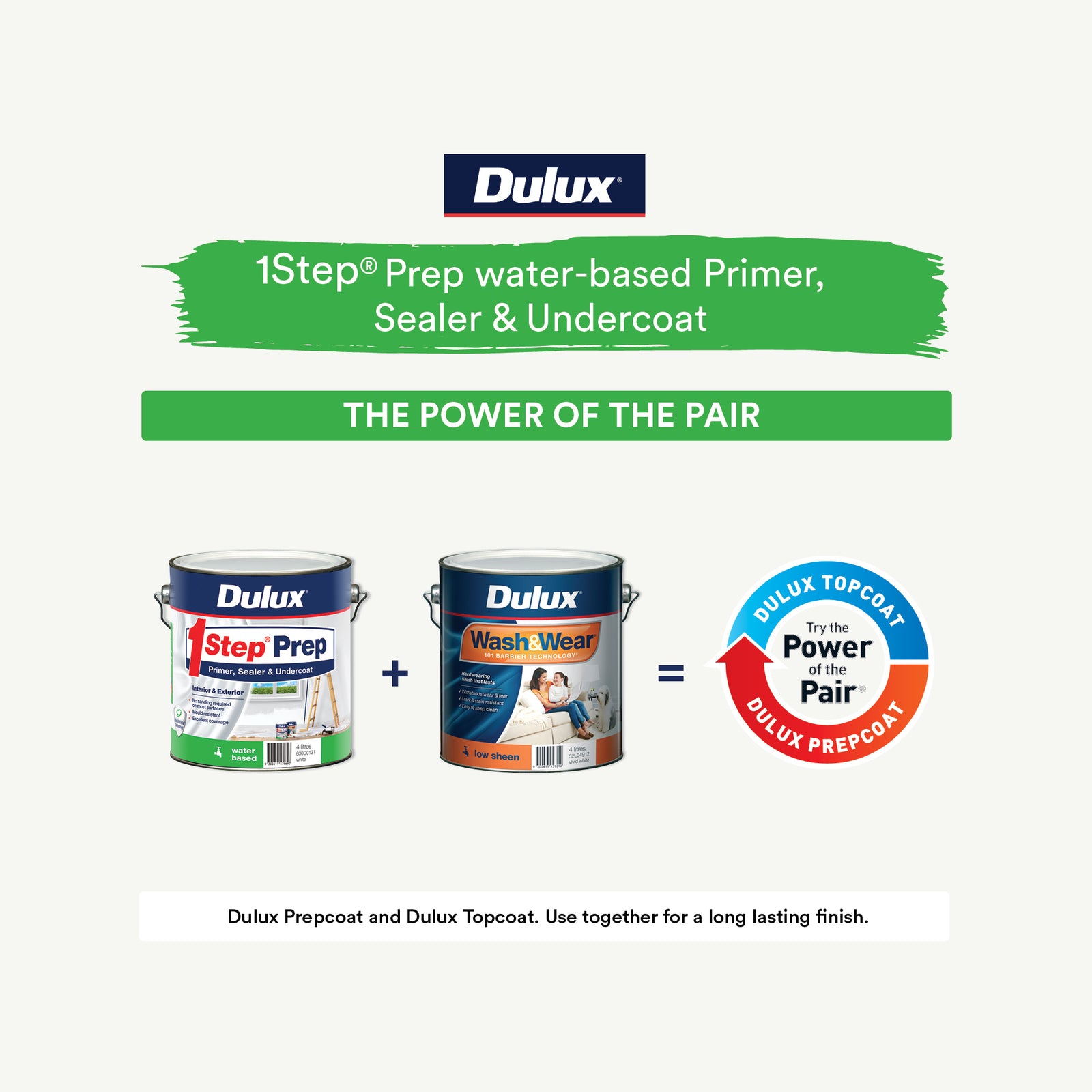 Dulux 500mL 1Step Prep Multi Surface Primer Sealer Undercoat