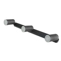 Brilliant Lighting Coolum Triple Wall Light Black 240V Stainless Steel Weather Resistant - SuperSaverAU - view 2