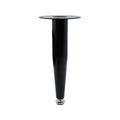 Adoored 230mm Black Tapered Metal Legs - Steel - Easy Installation - Durable - SuperSaverAU - view 1