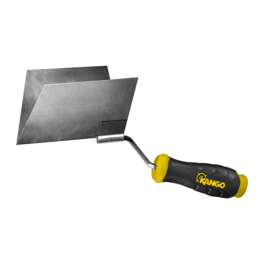 Kango External Corner Trowel - 284mm - Stainless Steel - Offset Handle - SuperSaverAU - view 1
