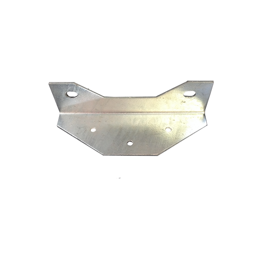 Galintel Tread Mounting Bracket - 200mm - Galvanised Steel - Corrosion Resistant - SuperSaverAU - view 1