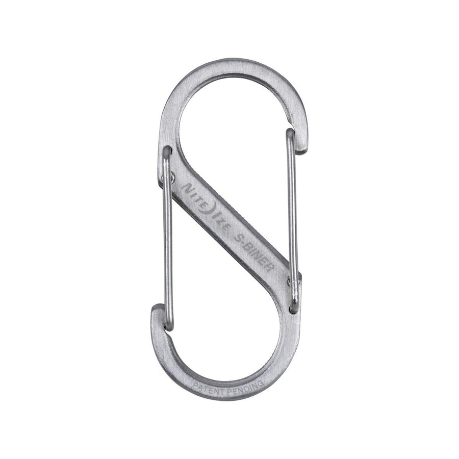 Nite Ize S Biner Stainless Steel Dual Carabiner 2 - Size #2 - Durable Connection - SuperSaverAU - view 1